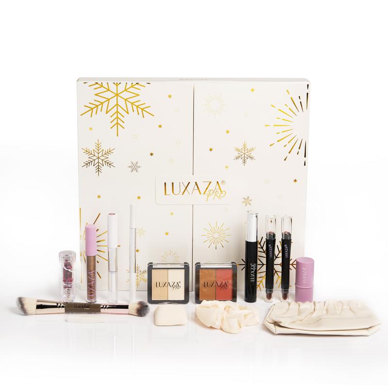 LUXAZA PRO Christmas Makeup Gift Box Set