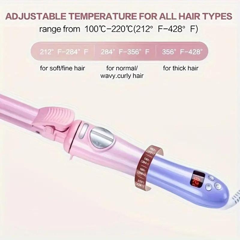 Automatic Hair Curling Iron, 1 Count Portable Hair Styling Tool for Home & Travel, Professional Hair Styling Tool for Women