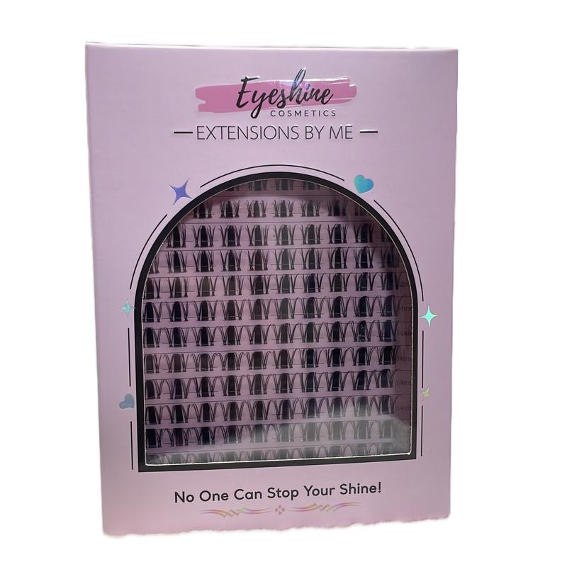 Eyeshine Flutter (black 10-16mm) spikes invisible band lash clusters only glue sold separately