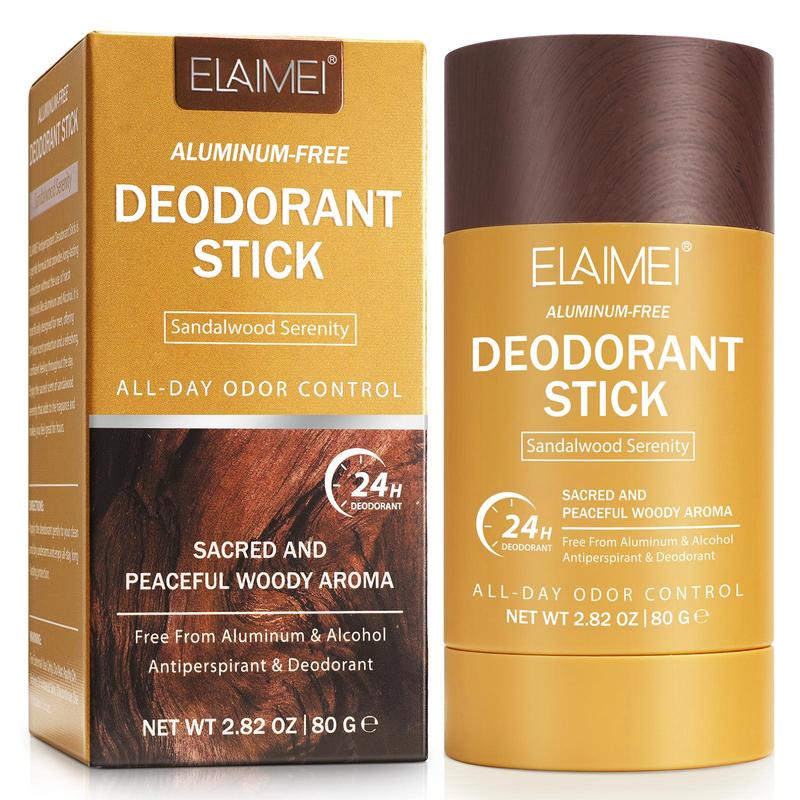 Alum-free Deodorant Stick, 1 2 Boxes Long Lasting Fragrance Deodorant Stick, Body Odor Remover, Underarm Odor Removal Stick, Body Care Product