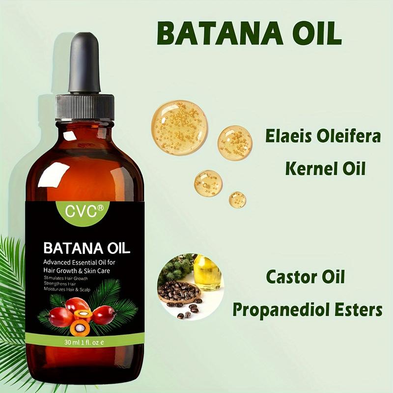 Batana oil hair mask & scalp serum set for hair growth healthier:Batana oil Sourced from Honduras - CVC Batana oil  -  Moisturize Scalp, Restore Dry Damaged Hair