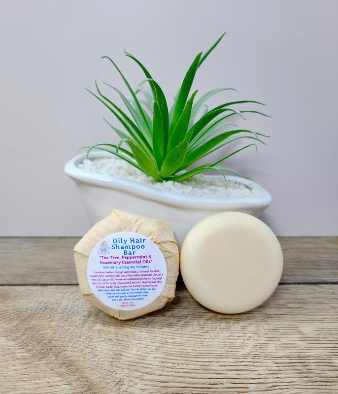 Shampoo Bars Eco-Friendly, Coconut Oil-Free, Castor Oil Infused, Bergamot Fragrance, for All Hair Types, 80g Hair Care Healthy