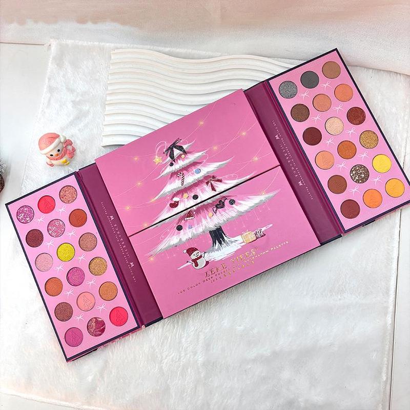 105 Color Eyeshadow Palette, 1 Count Long Lasting High Pigmented Sweat-proof Eyeshadow Palette, Waterproof Eye Makeup Palette, Eye Makeup Products