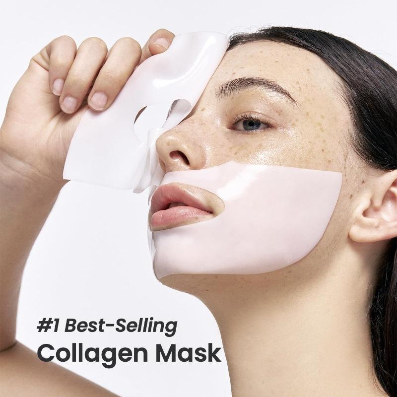 Bio collagen facial mask, a popular night sleep patch in South Korea Deep collagen intensive facial mask Avocado Delicate Hydrate Moisturize