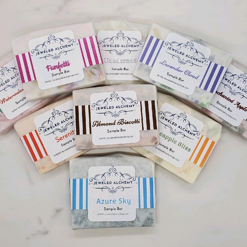 Artisan Soap Sample Set – 9 Luxurious Scents + 2 Free Gifts clean body