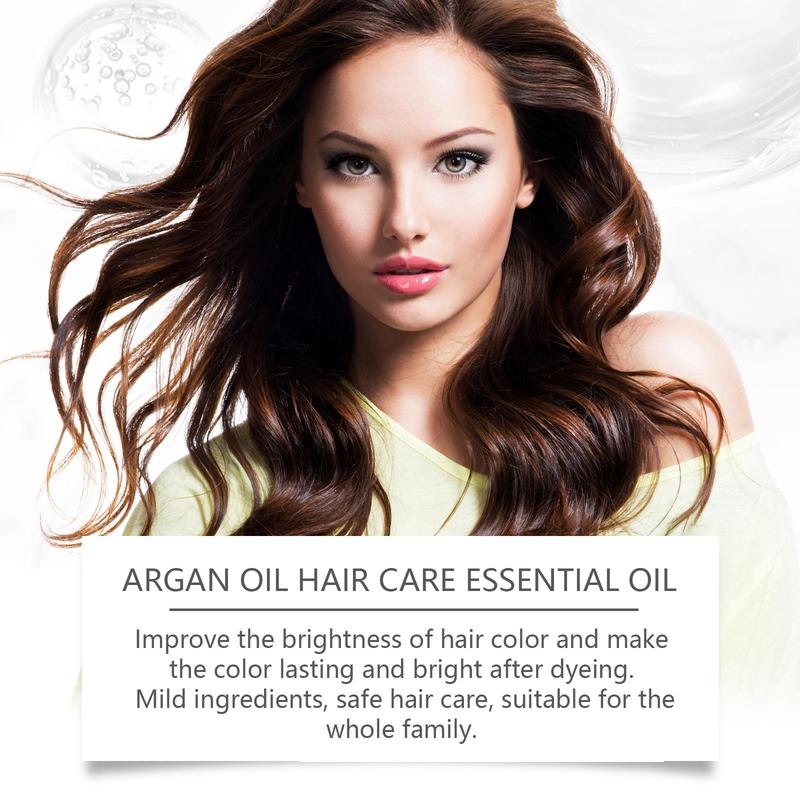 Moroccan Argan Oil Hair Care Set, 1 Set Shampoo & Conditioner & Hair Mask & Hair Oil, Hair Care & Styling Product for Dry & Damaged Hair