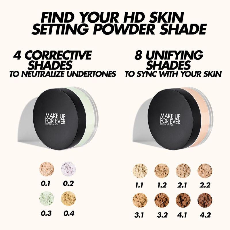 HD Skin Setting Powder - Shine-Controlling & Blurring Setting Powder makeup forever makeup forever