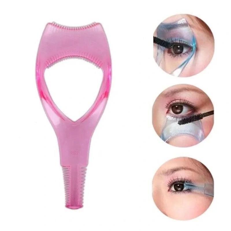 3 in 1 Mascara Shield Applicator, Eyelash Brush Curler Guard Applicator, Mascara Applicator Guide Tool, Professional Makeup Tools for Women, Christmas, Christmas Gift