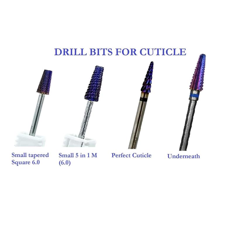 Drill Bits For Cuticle & Underneath