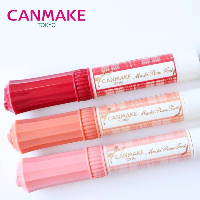 CANMAKE muchi puru tint lipstick Lip Care Cosmetic Makeup Gloss Lipgloss Glossy