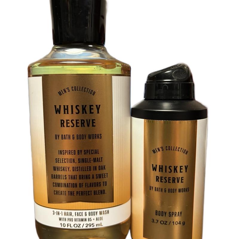 Bath and Body Works Men’s Collection Whiskey Reserve 2 Piece Set