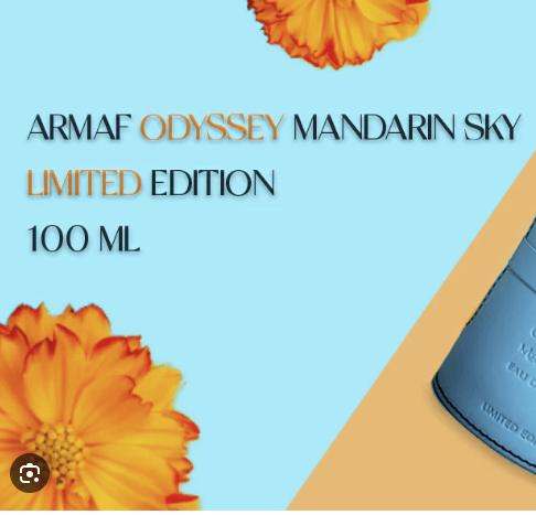 Armaf Odyssey Mandarin Sky Men's Cologne Spray 100ml