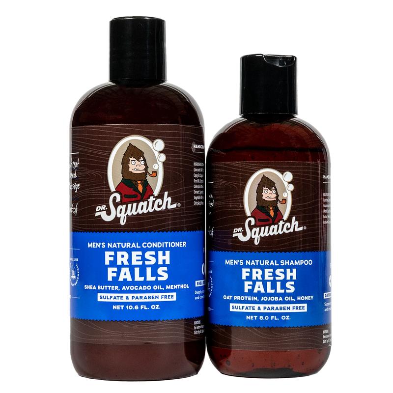 Dr. Squatch - Fresh Falls Hair Care Kit - Hair Care for Men