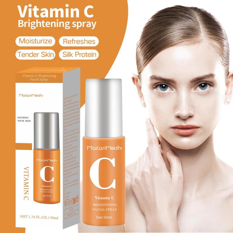 Vitamin C Face Spray, Moisturizing Toner, Refreshing VC Toner, Hydrating Face Spray, Face Moisturizer, Skin Care Product for Women & Men