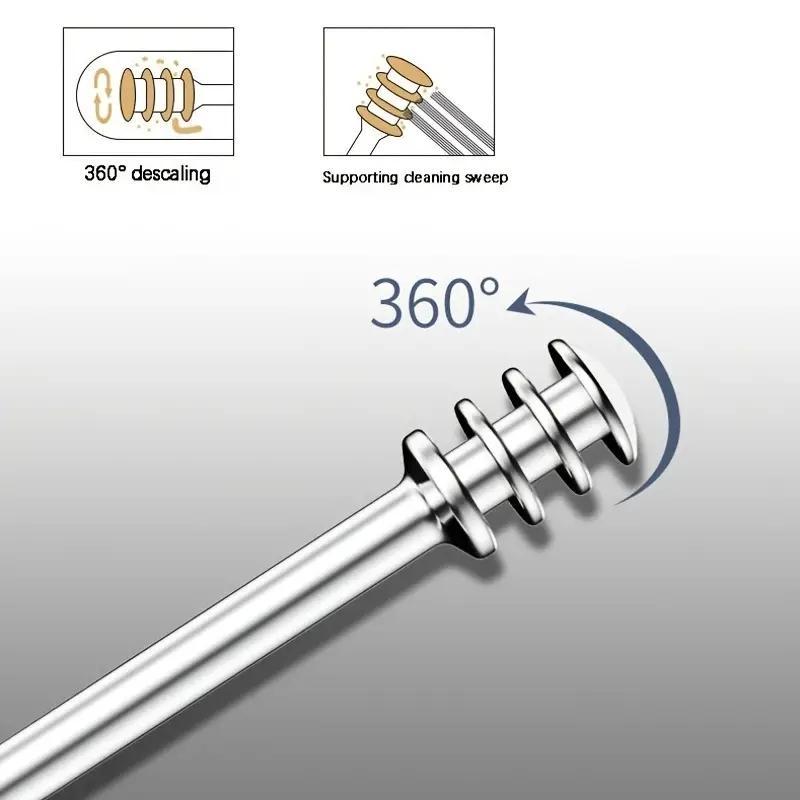 Stainless Steel Ear Wax Removal Tool with Storage Bix, 10pcs set Ear Wax Cleaner, Ear Cleaning Tool, Earwax Removal Product for Women & Men, Christmas Gift