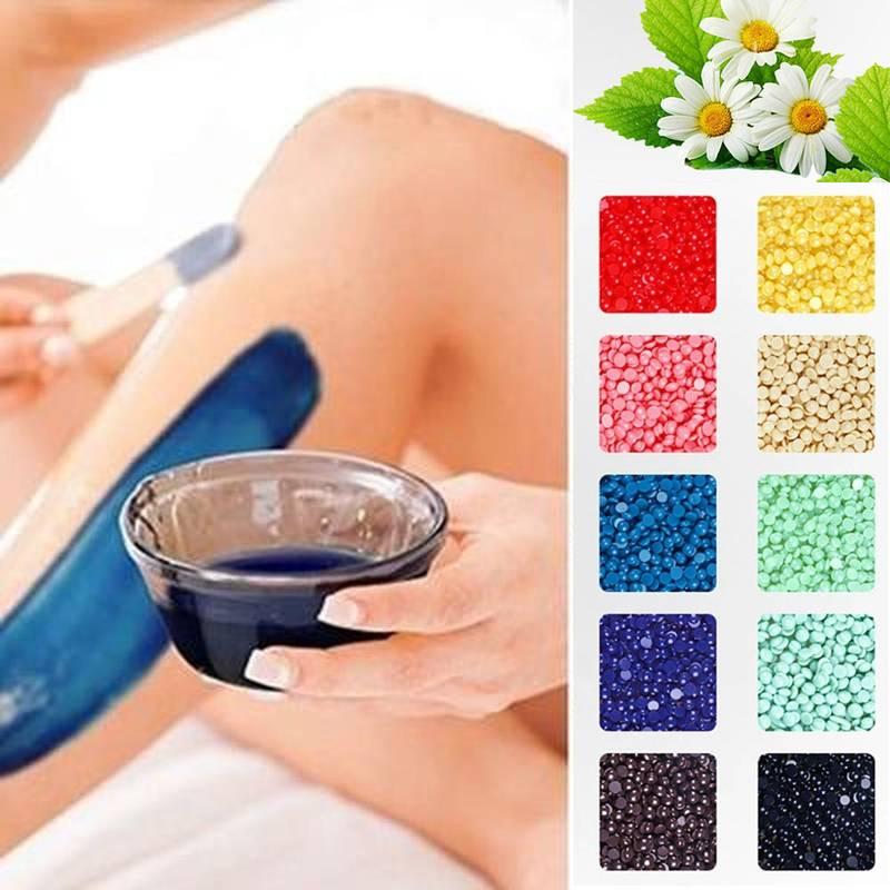 1 Pack Hair Wax Beans , Hard Body Waxing Kits Beans, Hair Removal Depilatory Wax Beads for Women Men Removing Bikini Facial Hair, Legs, Arms Hair