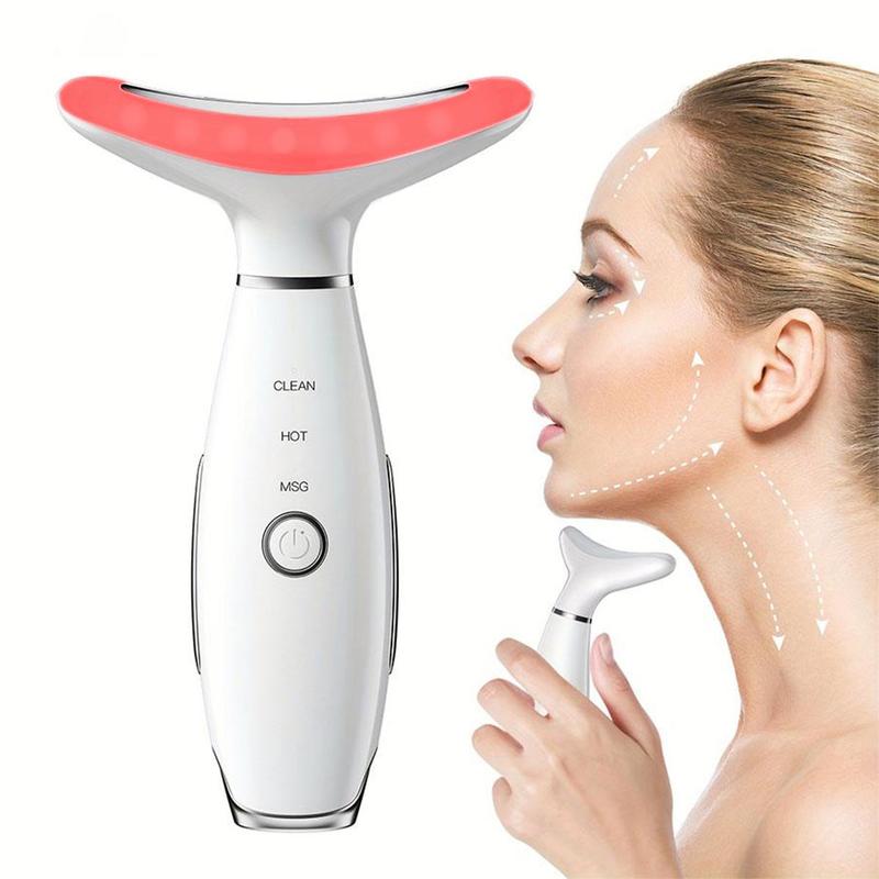 Rechargeable Facial Beauty Instrument, 3 Modes Facial Massager, Skin Care Tool for Daily Skin Care