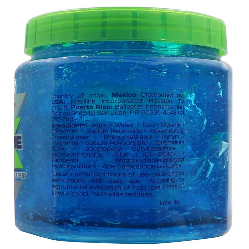 Professional UV Protection Hair Gel, Jumbo 35.27 oz - Blue styling gel for all-day hold and UV care.