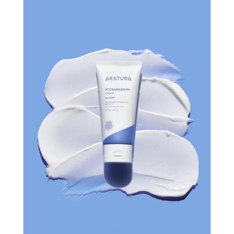 AESTURA ATOBARRIER365 Cream with Ceramide, Korean Moisturizer for Barrier Repair | 120-hour Lasting Hydration, Capsuled Ceramides for Dry & Sensitive Skin, Non-comedogenic tested, 2.70 fl.oz.(Renewed)