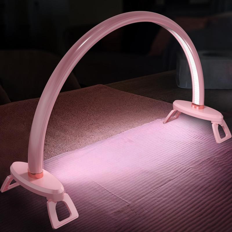 Half Moon Design Nail Lamp, USB Powered Half Moon Design Nail LED Light, LED Lights for Nail, Furniture Nail Table Light for Personal Nail Makeup Use, LED Lights for Bedroom