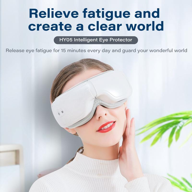 Smart Electric Heated Eye Massager, Foldable Eye Massage Machine, Eye Care Instrument for Women & Men, Personal Care Appliances for Daily Use, Massager