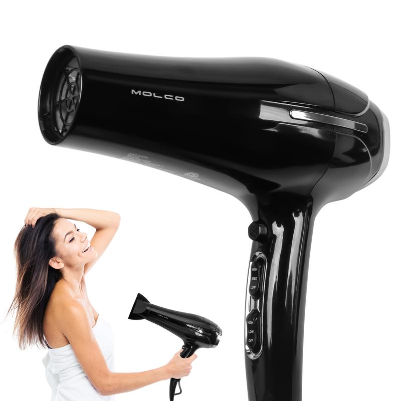 Hair Dryer, Negative Ionic Blow Dryer Set with Nozzle & Diffuser for Home, Travel & Salon,Halloween Christmas Winter Gift, Black Friday blow  dryer cart