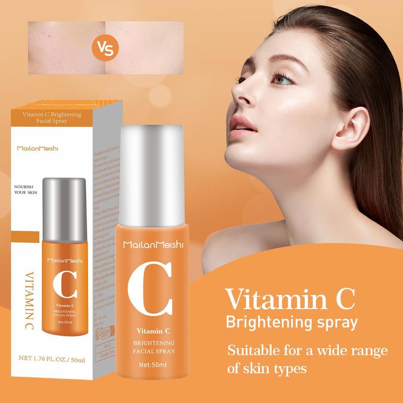 Vitamin C Face Spray, Moisturizing Toner, Refreshing VC Toner, Hydrating Face Spray, Face Moisturizer, Skin Care Product for Women & Men