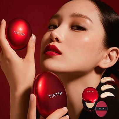 [Official TIRTIR Partner] *mini* Mask Fit Red Cushion, Long Lasting and High Coverage, Semi Matte Light Finish, All Skin Type