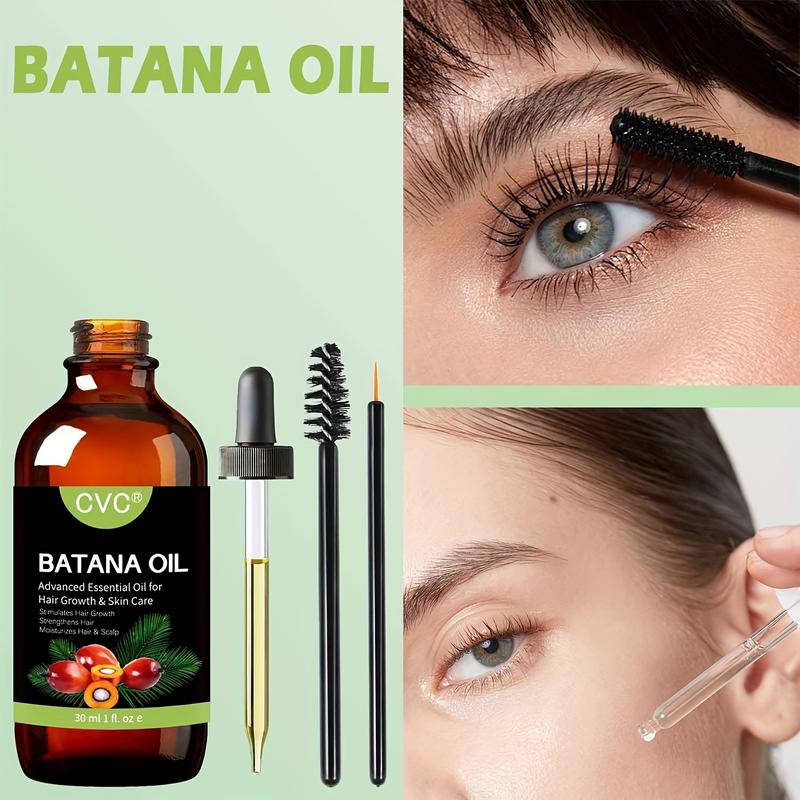 Raw Batana Oil for Hair Growth: Organic Natural Scalp Care Hair Oils from Honduras Prevent Hair Loss  - Grow Serum Moisturizer for Women Men hairgrowth Haircare Silky