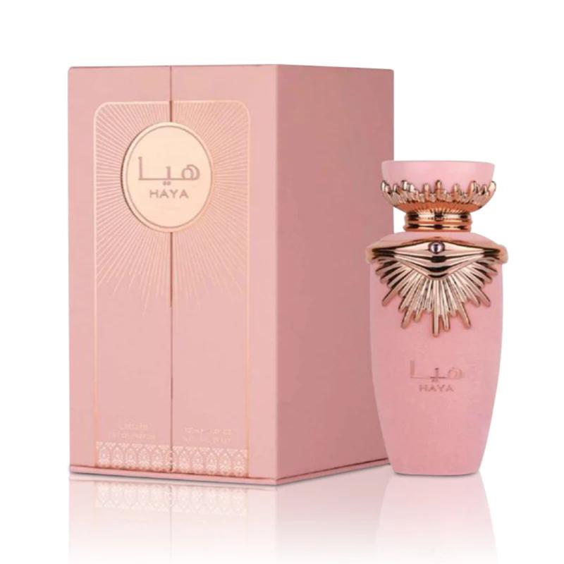 Lattafa Perfumes Haya For Women EDP - 100ML (3.4Oz) By Lattafa Perfumes - Long Lasting Women's Fragrances Floral Blend Aroma Fruity Scented Scent