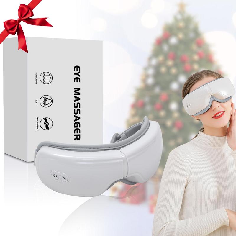 Smart Electric Heated Eye Massager, Foldable Eye Massage Machine, Eye Care Instrument for Women & Men, Personal Care Appliances for Daily Use, Massager