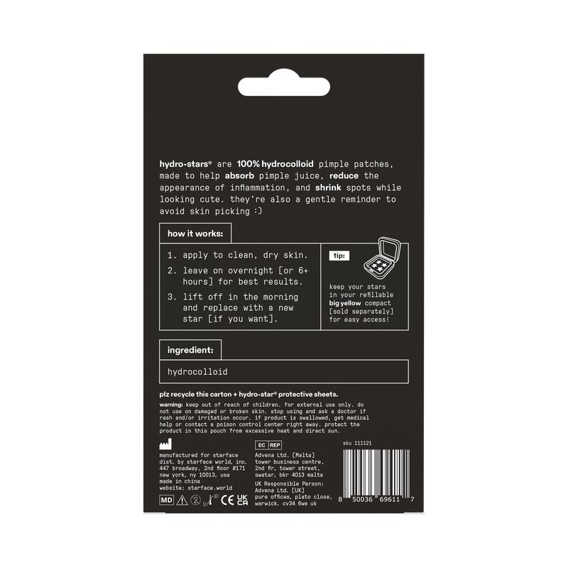 Starface Black Star Pimple Patches, 32 ct