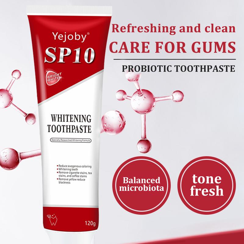 (New) 2024 Super Probiotic Sp-10 Toothpaste, Sp-10 Ultra Whitening Toothpaste, Sp 10 Toothpaste,Fresh Breath, Sp-10 Toothpaste 4.9 oz SP-8,SP-8 SP-6 SP-4 sp-8 sp-6 sp-4 sp8 sp6 sp4 SP-10