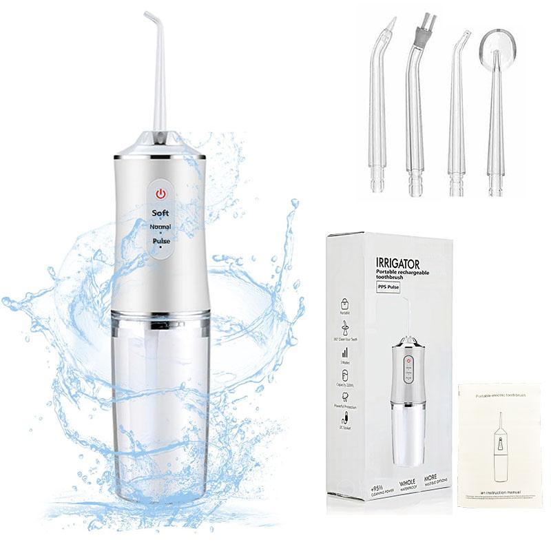 Dental Flosser without Cords - 3 Modes, 4 Tips for Effective Cleaning Christmas present