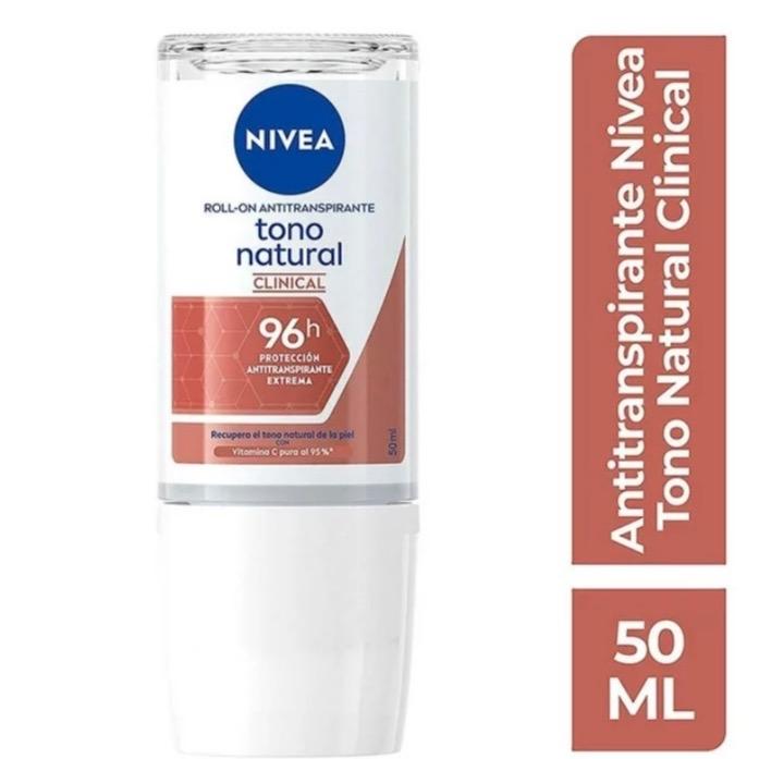 Nivea Roll-On Antiperspirant Deodorant with 96 Hour Protection Body Care Applicator