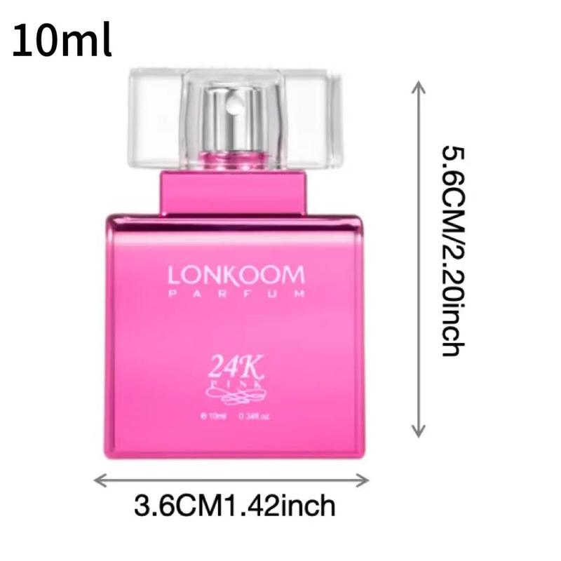 24k Pink EDP Perfume, Long Lasting Perfume for Women & Men, Sweet Fruity Strawberry Vanilla Perfume for Daily and Dating, Fragrance for Women, Fall Gift, Christmas Gift