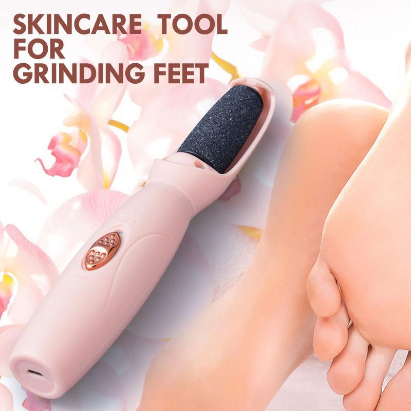 Rechargeable Electric Foot Callus Remover, 2 Adjustable Levels Foot File, Portable Foot Care Tool for Home & Travel Daily Use, Christmas, Fall, Winter Gift, Gift