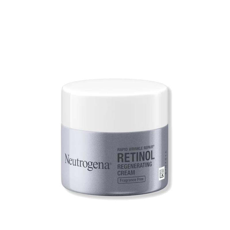 Neutrogena Rapid Wrinkle Repair Retinol Regenerating Cream, Fragrance-Free, 1.7 Oz Hyaluronic Hyaluronic Acid