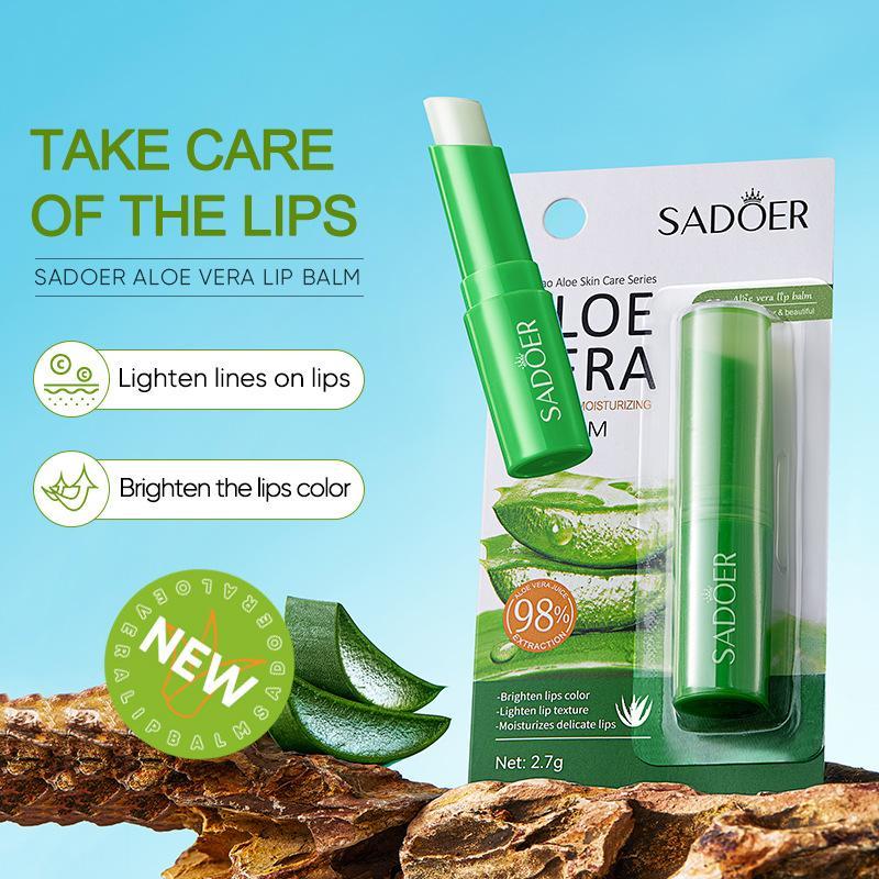 Skin Care Gifts, Aloe Vera Moisturizing Lip Balm, Hydrating Lip Balm, Nourishing & Refreshing Lip Balm, Lip Care Product, Skincare Products