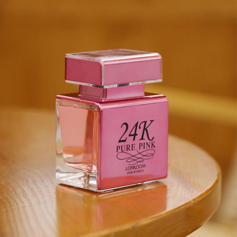 24k Pink EDP Perfume, Long Lasting Perfume for Women & Men, Sweet Fruity Strawberry Vanilla Perfume for Daily and Dating, Fragrance for Women, Fall Gift, Christmas Gift