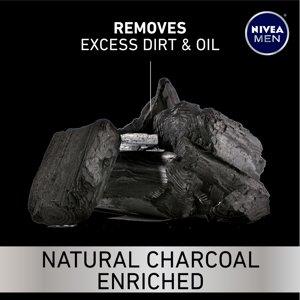 NIVEA MEN DEEP Active Clean Charcoal Body Wash, 30 fl. oz. Pump Bottle