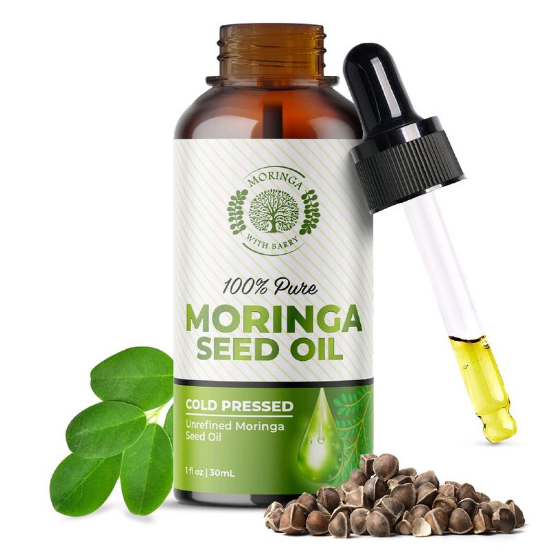 Pure Moringa Oil for Skin, Face, Hair and Nail Moisturizing - Skincare, Moisturizer - Skin Repair -  - Moringa Seed Oil - Moringa Tree Seed Oil Serums