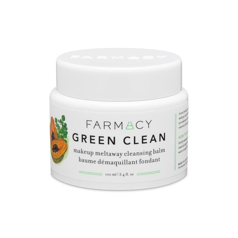 Farmacy Natural Cleansing Balm - Green Clean Makeup Remover Balm - Effortlessly Removes Makeup & SPF - 100ml