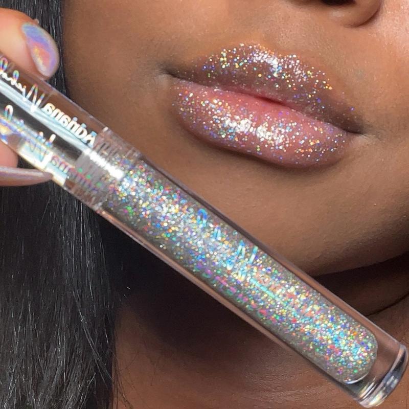 NEW Adriana Nichole Cosmetics Hydrating Holographic Lipgloss ethereal eyes Lipstick Makeup Glossy Hydrate Moisturizer