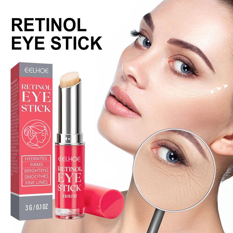 Retinol eye cream stick Repair eye skin, firm fine lines, rejuvenate skin, moisturize eye area care eye cream