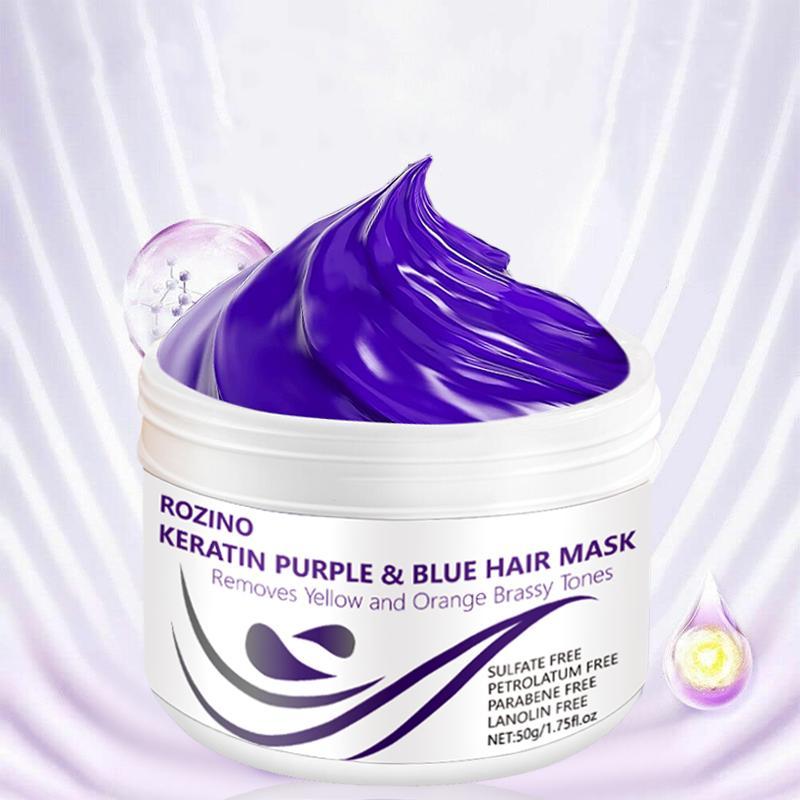 50g Haircare Mask, 1 Count Hair Conditioner for Blonde, Blond, Bleach, Silver, Gray Hair Removal, Hair Care Product