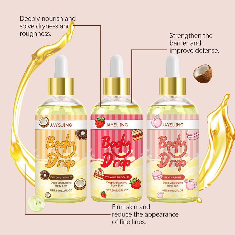 Body Care Oil Set, 3 Boxes Moisturizing Body Massage Oil, Hydrating Body Care Oil, Body Skin Care Product for Women & Men