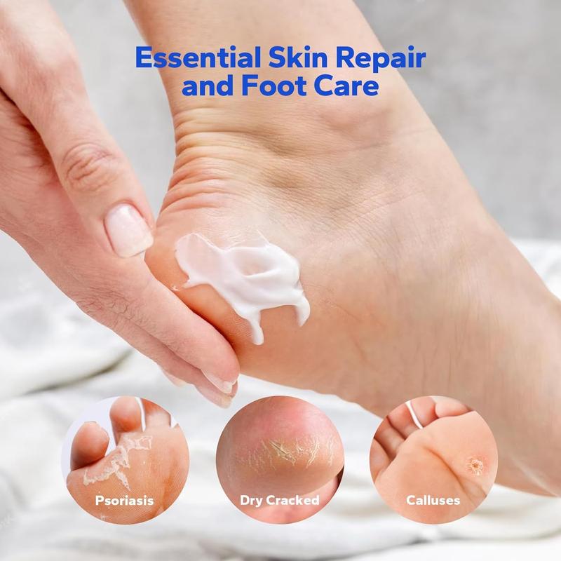 Urea Cream, 40 percent Foot Care Lotion for Cracked Heels,Cracked Heels, Ultra,Rough, Dry, Calloused Feet,Softening Rough skin on feet 5.29 fl.oz for All Skin