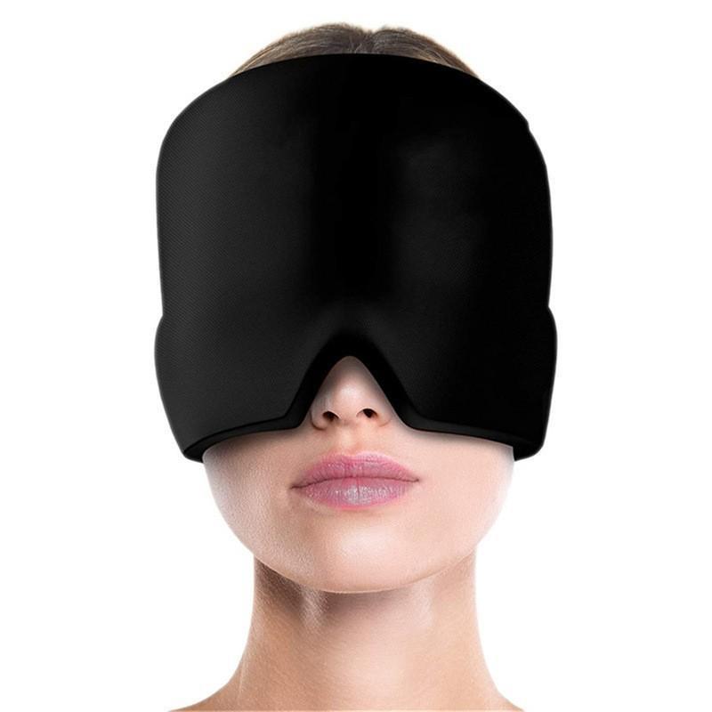 Portable Multifunctional Relief Cap, Hot & Cooling Care Head Cover, Elastic Head Mask For Skin Relaxation, Suitable for Men and Women