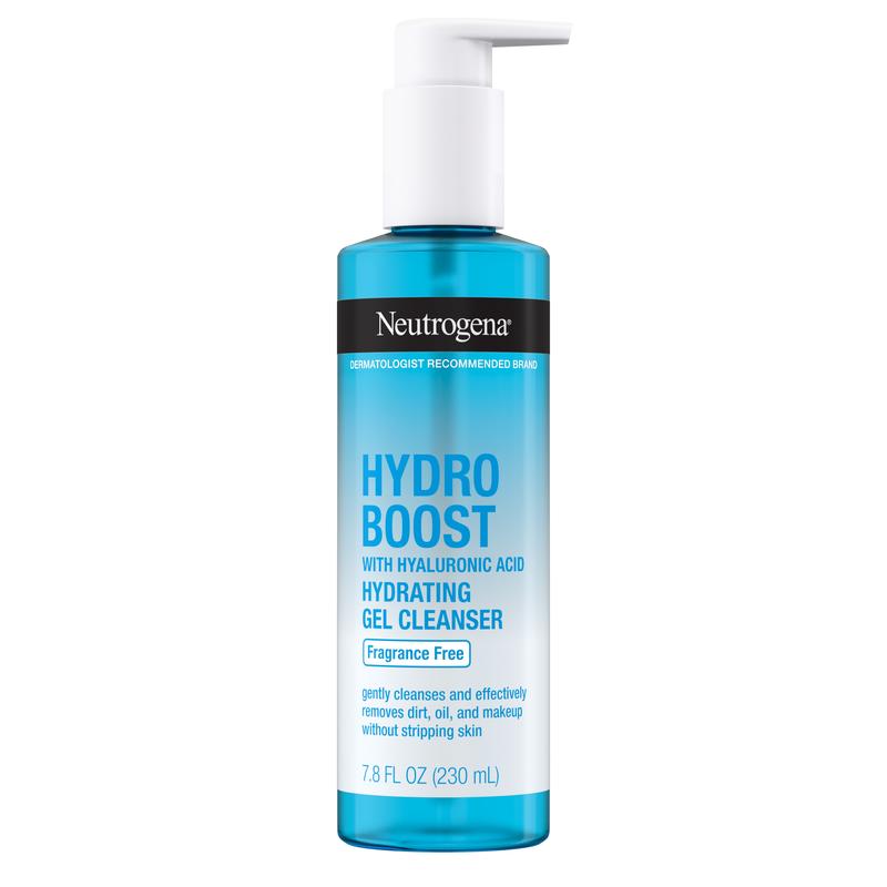 Neutrogena Hydro Boost Hydrating Gel Cleanser + Hyaluronic Acid, Fragrance Free        Skincare Daily Face Wash Facial Cleanser